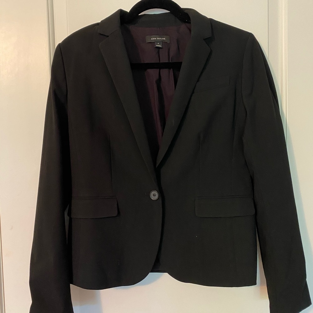 Ann Taylor Black Suit Jacket